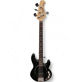 Used Sterling by Music Man Ray4 Satin Black Electric Bass Guitar