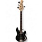 Used Sterling by Music Man Ray4 Satin Black Electric Bass Guitar thumbnail