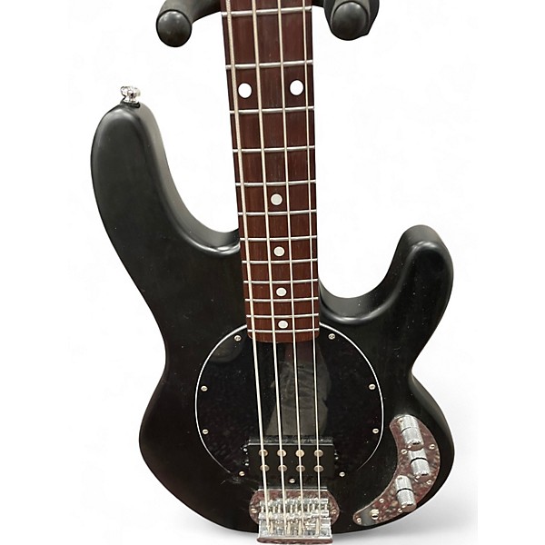 Used Sterling by Music Man Ray4 Satin Black Electric Bass Guitar