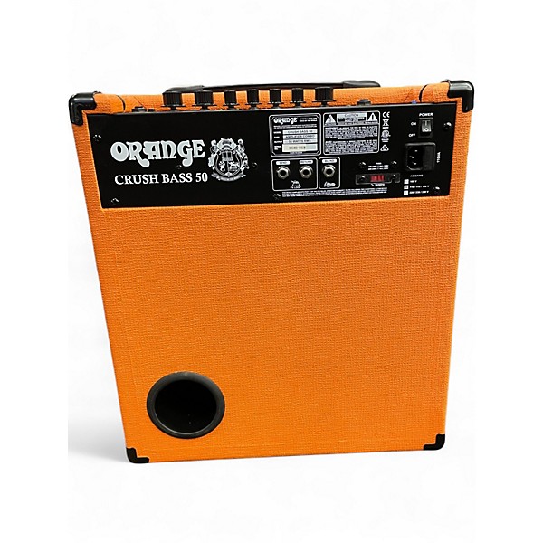 Used Orange Amplifiers Crush Bass 50 Bass Combo Amp | Guitar