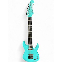 Used Jackson Pro JOSH SMITH SOLOIST SL7 Surf Green Baritone Guitars