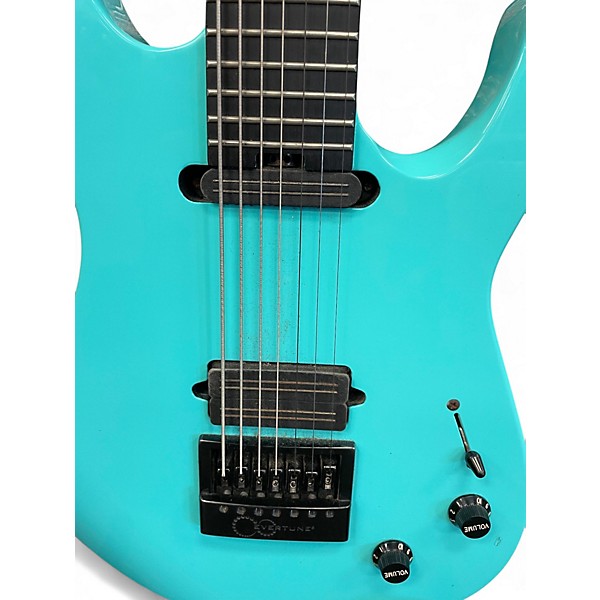 Used Jackson Pro JOSH SMITH SOLOIST SL7 Surf Green Baritone Guitars