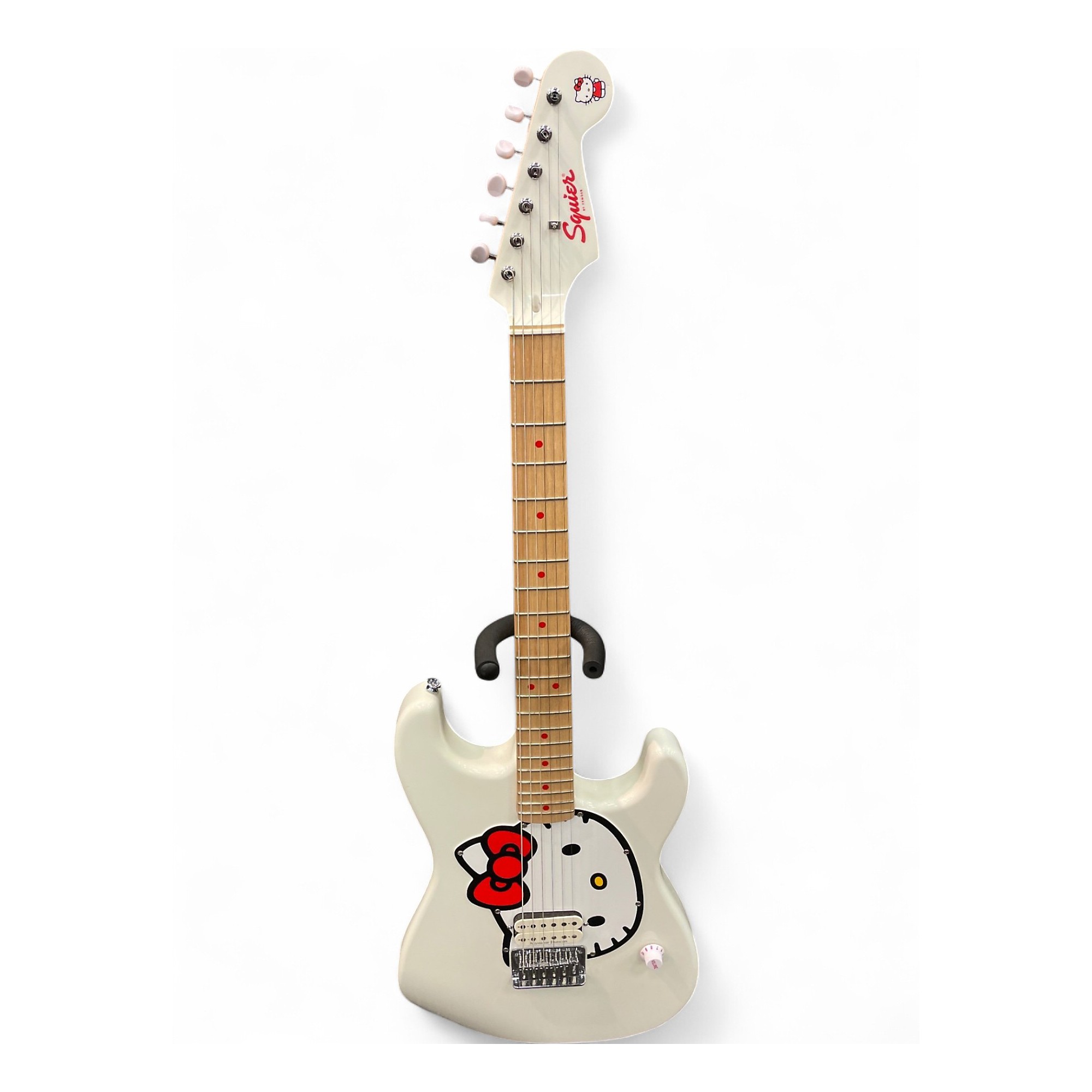 ギター Fender Hello Kitty White Stratocaster Fender® x Hello Kitty® White Stratocaster®
