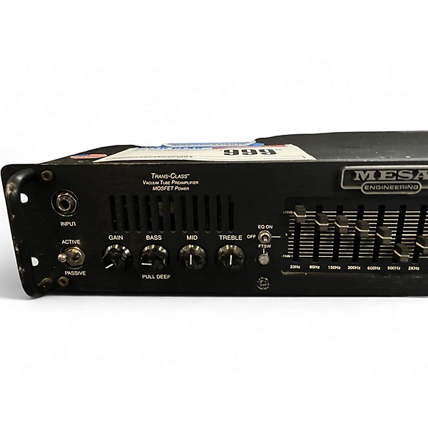 Used MESA/Boogie M9 Carbine 900W Tube Bass Amp Head