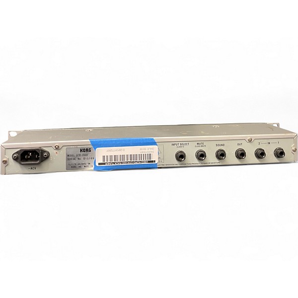 Used KORG DTR1000 Rack Tuner