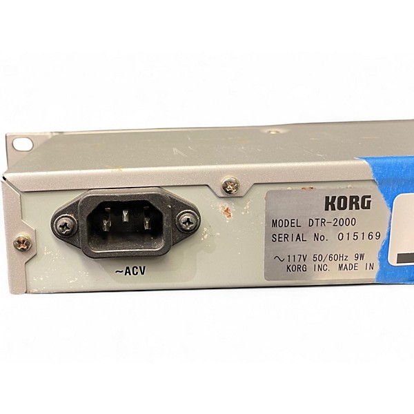 Used KORG DTR1000 Rack Tuner