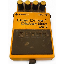 Used BOSS OS2 Overdrive Distortion Effect Pedal