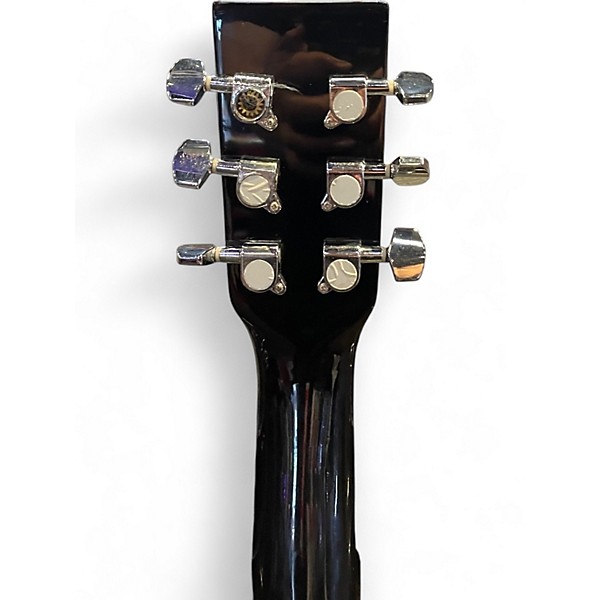 Used Esteban American legacy Black and Silver Acoustic Electric Guitar