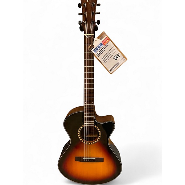 Used Andrew White 112 3TS 3 Color Sunburst Acoustic Electric Guitar