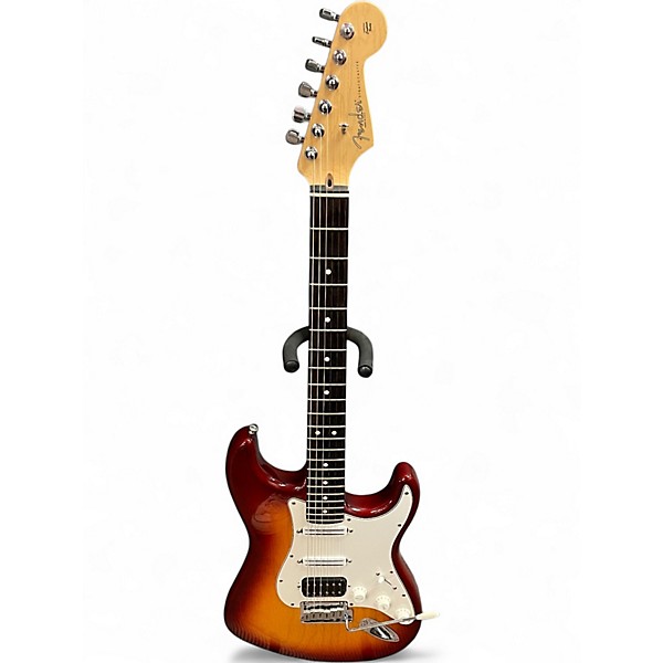 Used Fender AMERICAN STANDARD STRATOCASTER W/HOT RAILS Sienna Sunburst Solid Body Electric Guitar