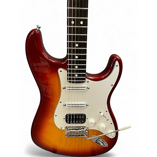 Used Fender AMERICAN STANDARD STRATOCASTER W/HOT RAILS Sienna Sunburst Solid Body Electric Guitar
