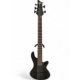 Used Schecter Guitar Research Diamond Passive Custom Active 5 String BLACK Electric Bass Guitar