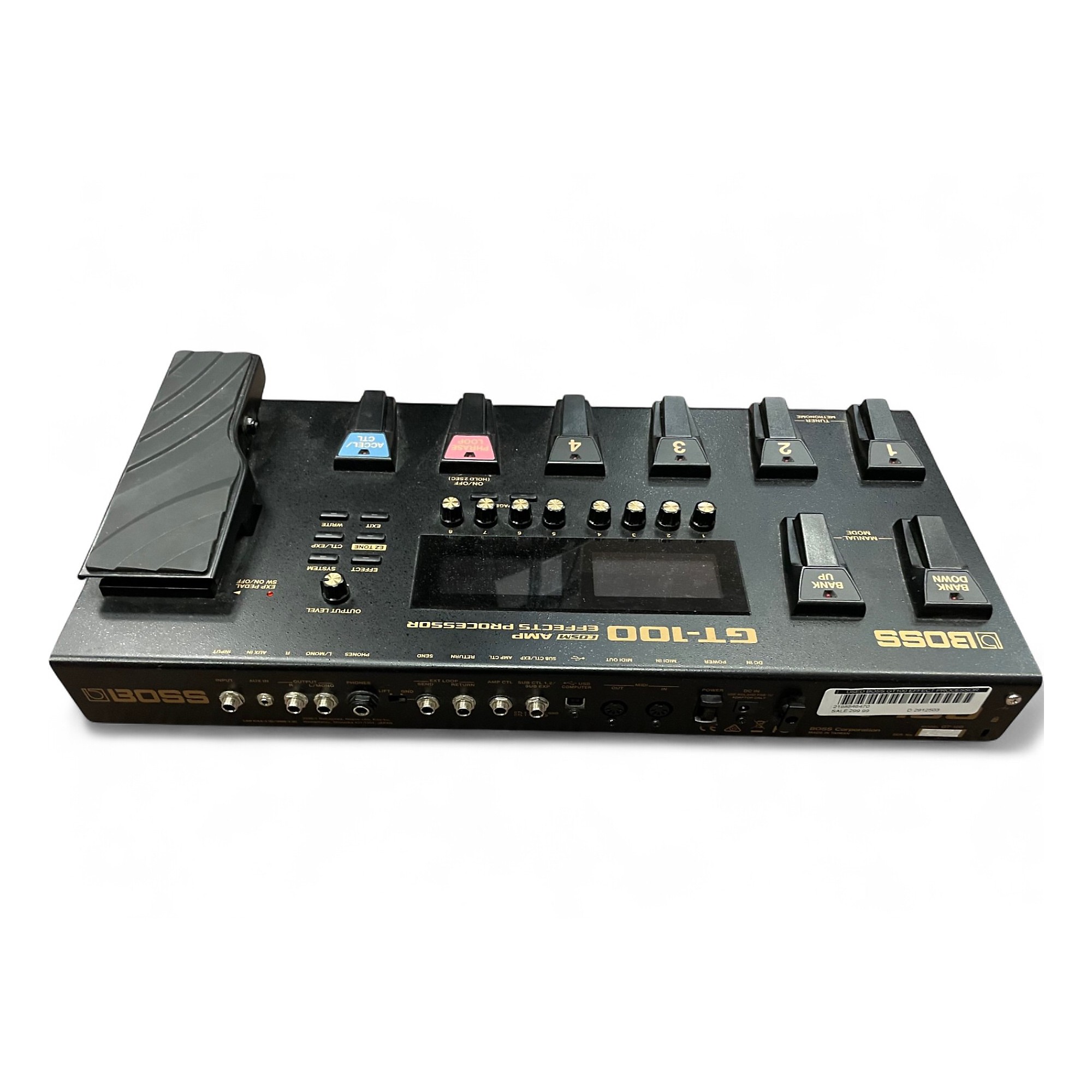 Used BOSS GT100 Effect Processor | Guitar Center