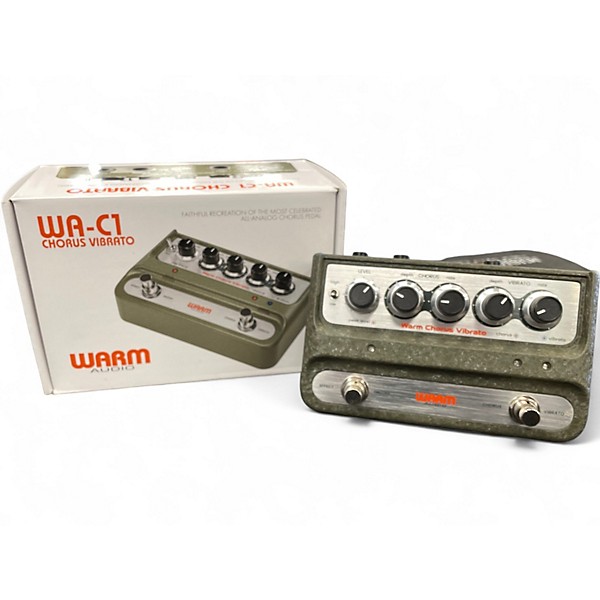 Used Warm Audio WA-C1 CHORUS VIBRATO Effect Pedal