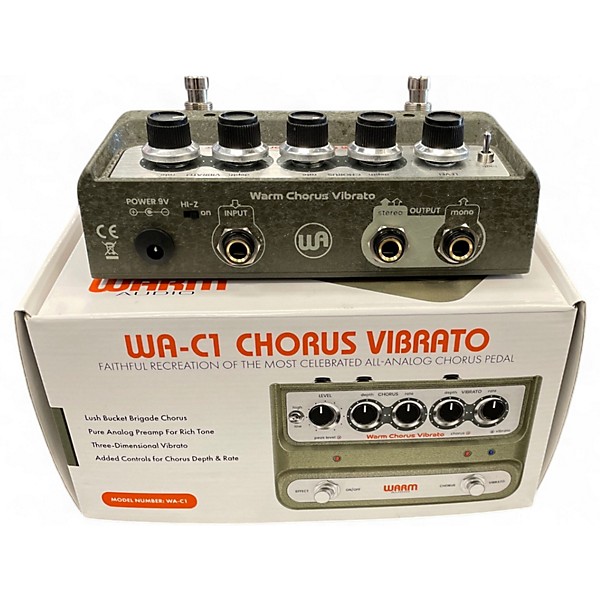 Used Warm Audio WA-C1 CHORUS VIBRATO Effect Pedal