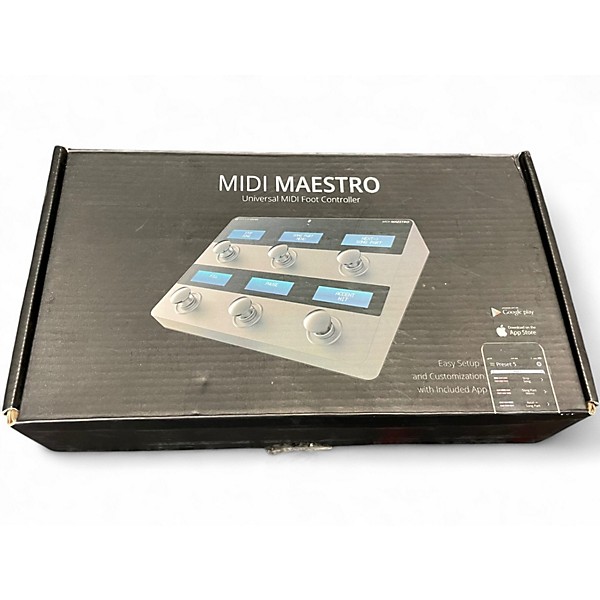 DTM・DAW singular sound midi maestro Singular Sound MIDI Maestro MIDI Foot Controller - Gold