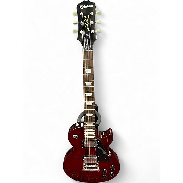 Used Epiphone Les Paul Studio Wine Red Solid Body Electric