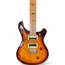 Used PRS SE Custom 24 ROASTED MAPLE BLACK GOLD SUNBURST Solid Body Electric Guitar