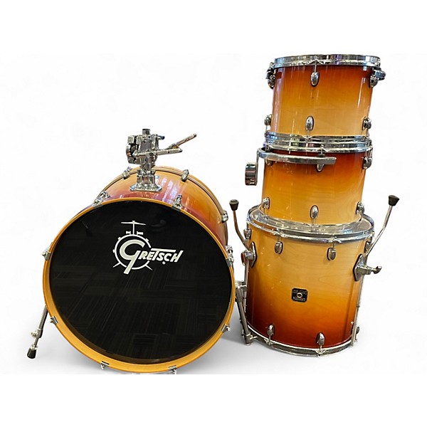 Used Gretsch Drums 4 Piece Catalina Birch Honey Burst Drum Kit