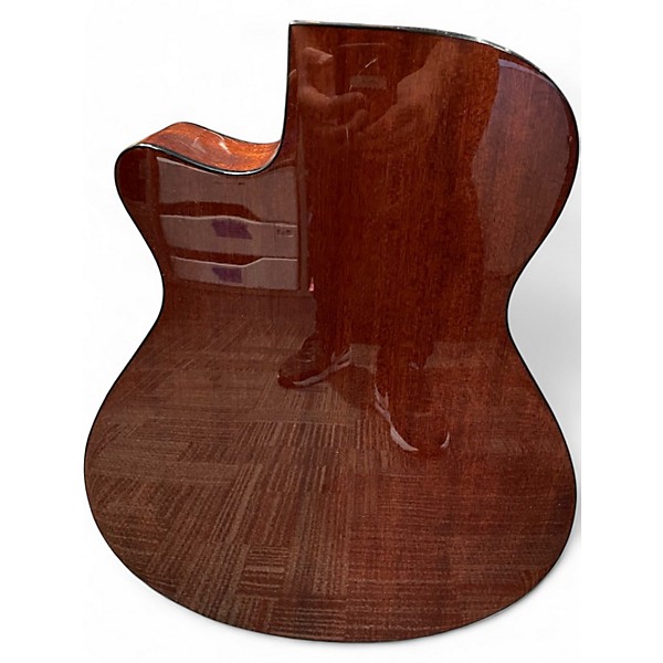 Used Ibanez AEGB24E Black Acoustic Bass Guitar