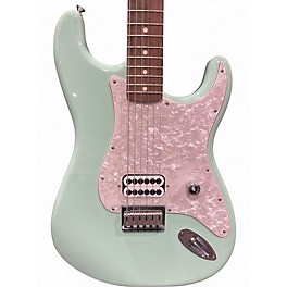 Used Fender Tom Delonge Signature Stratocaster Seafoam Green Solid Body Electric Guitar