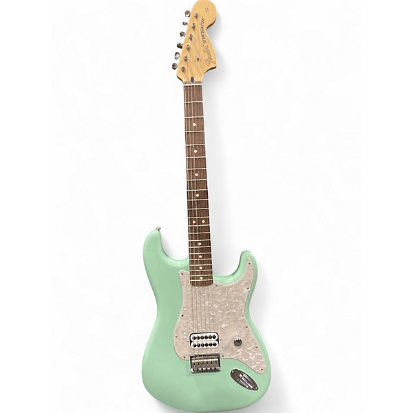 Used Fender Tom Delonge Signature Stratocaster Seafoam Green Solid Body Electric Guitar
