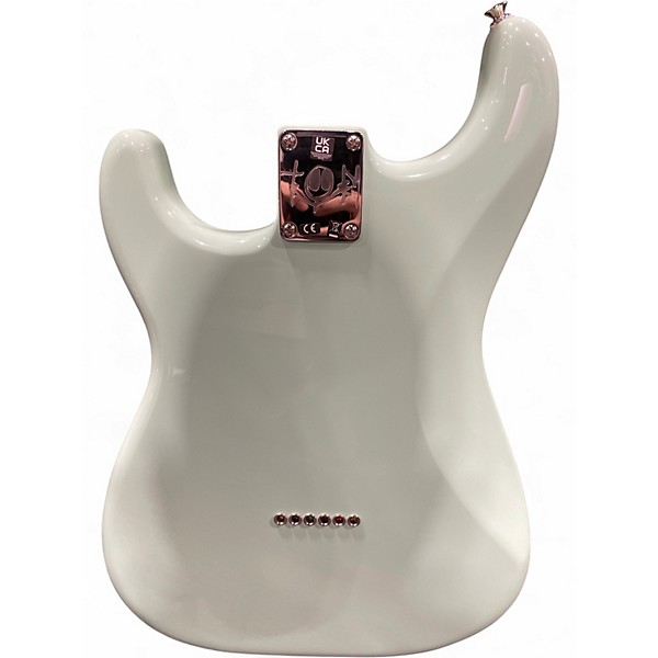 Used Fender Tom Delonge Signature Stratocaster Seafoam Green Solid Body Electric Guitar