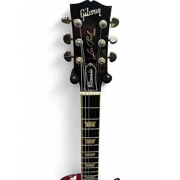 Used Gibson Les Paul Classic RED Solid Body Electric Guitar