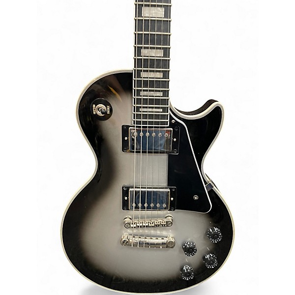 Used Epiphone Les Paul Custom MERCURY BURST Solid Body Electric Guitar