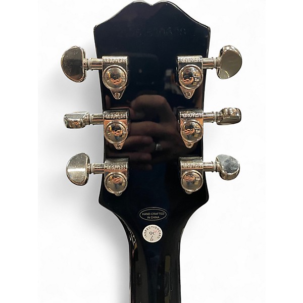 Used Epiphone Les Paul Custom MERCURY BURST Solid Body Electric Guitar