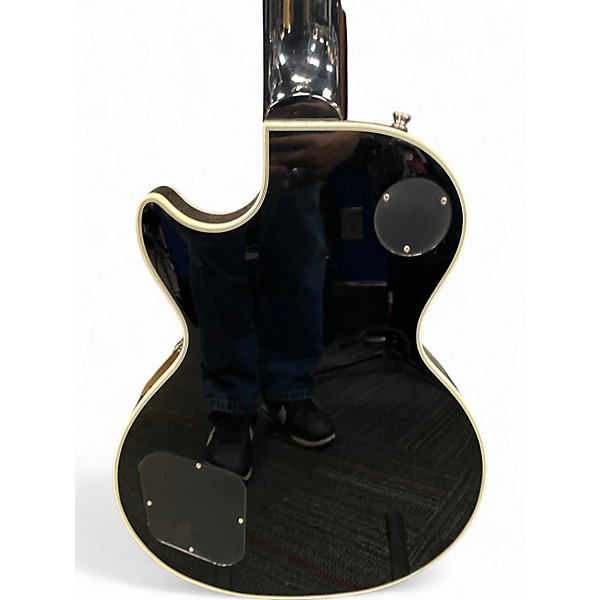 Used Epiphone Les Paul Custom MERCURY BURST Solid Body Electric Guitar