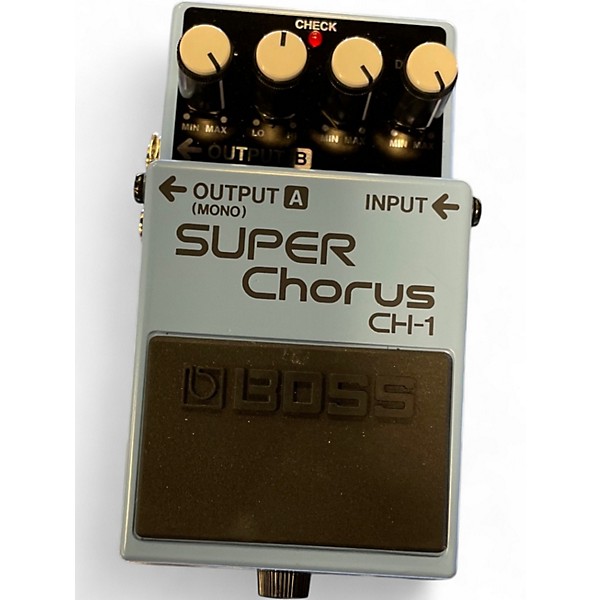 (中古)BOSS SUPER Chorus CH-1 BOSS CH-1 SUPER Chorus 1989 W/Box Analog Blue Label VIntage