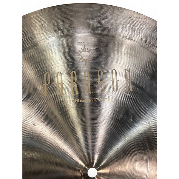 Used SABIAN 20in PARAGON CHINESE NEIL PEART Cymbal