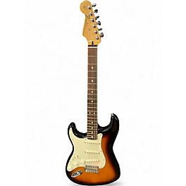 Used Fender Standard Stratocaster Left Handed SUNBURST Electric Guitar