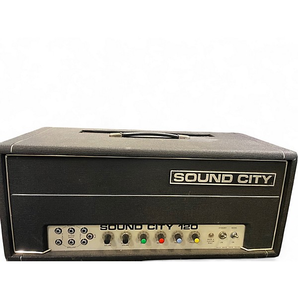 Used Sound City L120 Solid State Guitar Amp Head