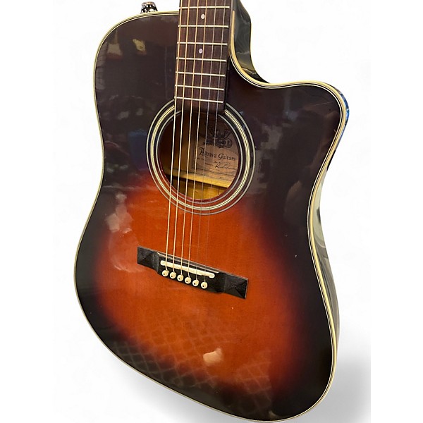 Used Alvarez 5082 2 Color Sunburst Acoustic Electric Guitar