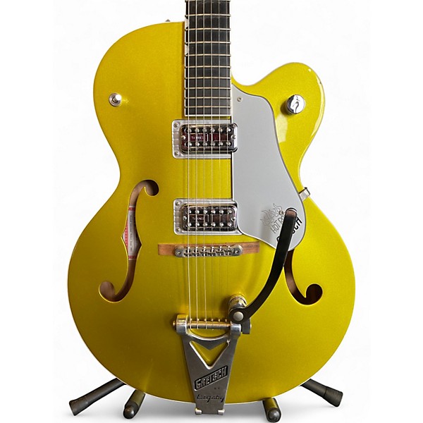 Used Gretsch Guitars G6120SHLTV LIMEGOLD Hollow Body Electric Guitar