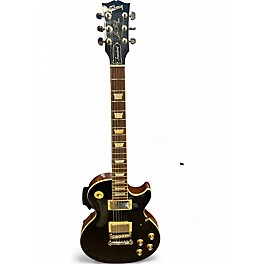 Used Gibson Les Paul Standard Black Solid Body Electric Guitar