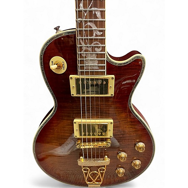 Used Dillion extreme singlecut tiger burst Solid Body Electric Guitar