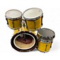 Used Yamaha 5 Piece Stage Custom Yellow Stain Drum Kit thumbnail