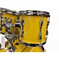 Used Yamaha 5 Piece Stage Custom Yellow Stain Drum Kit