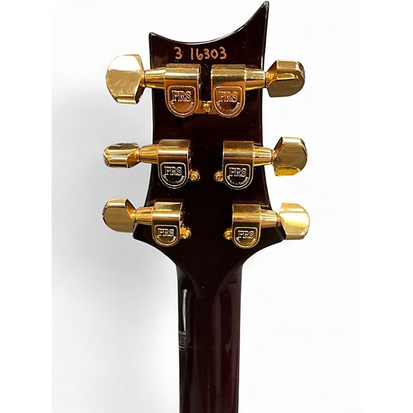 Used 1993 PRS Custom 22 10 Top Caramel Burst Solid Body Electric Guitar