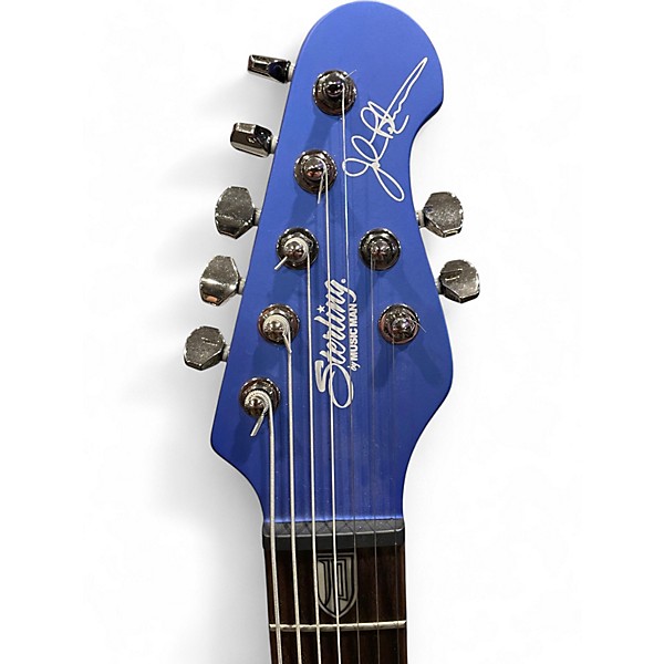 Used Sterling by Music Man JP70 John Petrucci Signature Blue Solid Body Electric Guitar