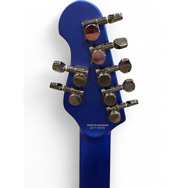 Used Sterling by Music Man JP70 John Petrucci Signature Blue Solid Body Electric Guitar