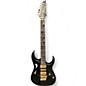 Used Ibanez PIA3761-XB Black Solid Body Electric Guitar thumbnail