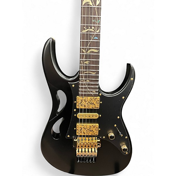 Used Ibanez PIA3761-XB Black Solid Body Electric Guitar