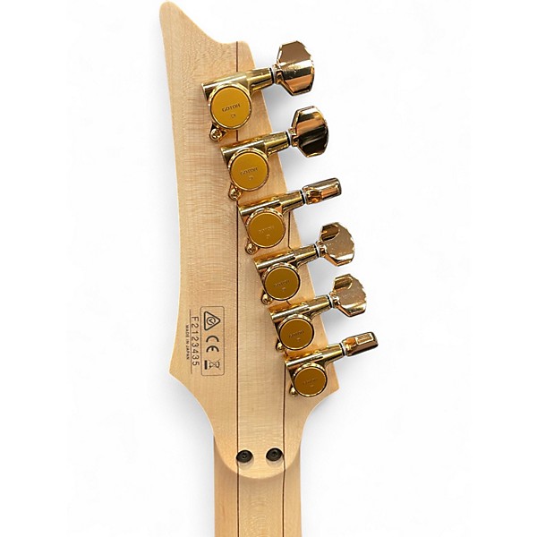 Used Ibanez PIA3761-XB Black Solid Body Electric Guitar