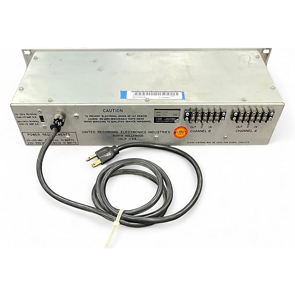 Used Urei Model 530 Stereo Graphic Equalizer Equalizer