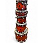 Used DW 5 Piece Collectors All Maple Brown Drum Kit thumbnail