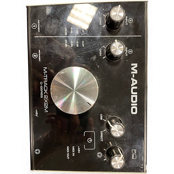 Used M-Audio m-track 2x2m Audio Interface
